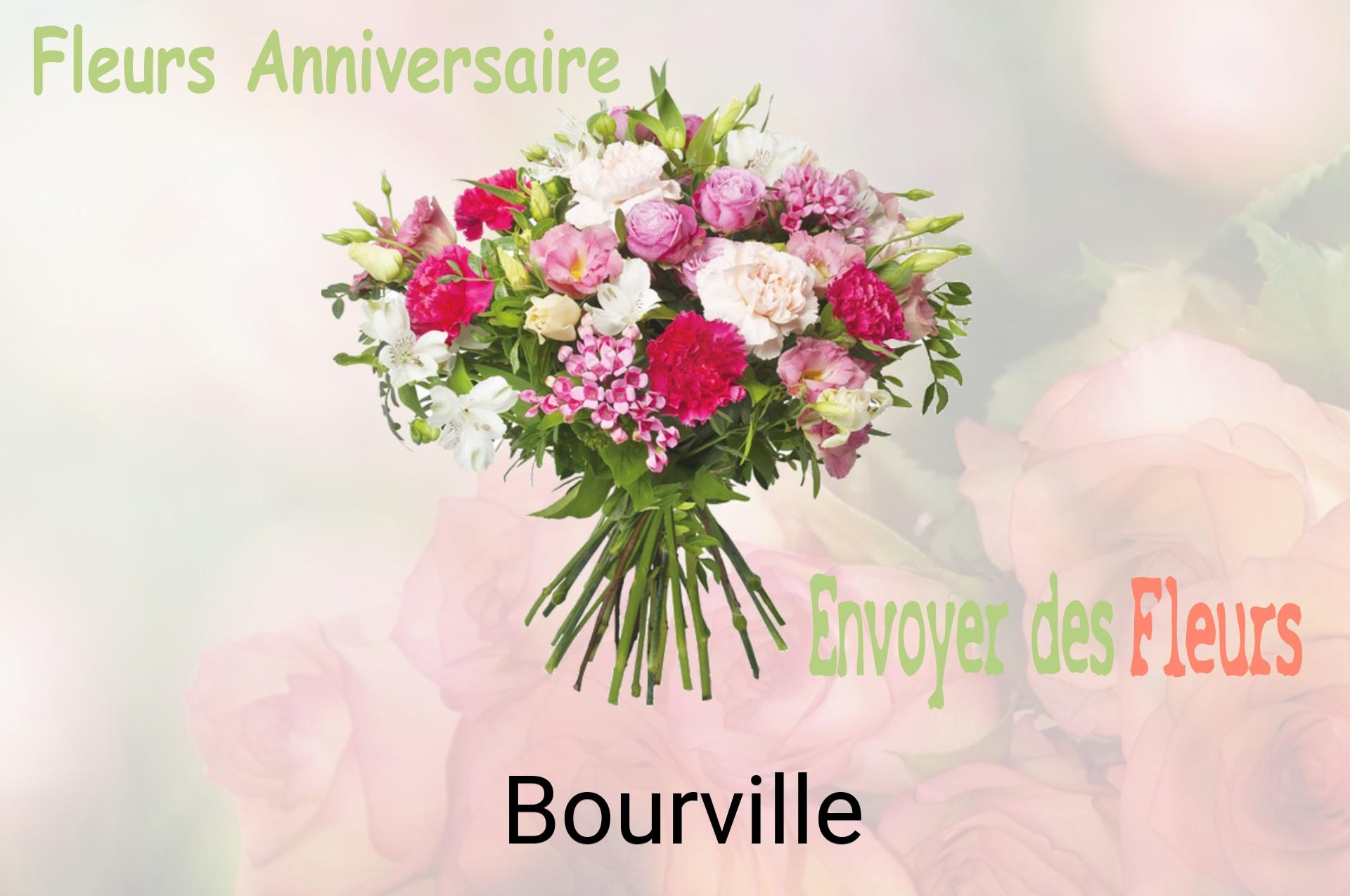 Bouquet de fleurs d’anniversaire livré à Bourville